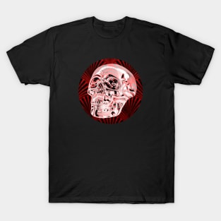 Skull metal vintage retro T-Shirt